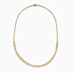 BH Multi D'Oro 14K Yellow Gold Diamond Necklace, 1.21 TCW | Necklaces & Pendants