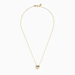 Effy Jewelry D'Oro 14K Yellow Gold Diamond Heart Pendant | Necklaces & Pendants