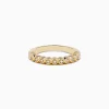Effy Jewelry D'oro 14K Yellow Gold Geometric Diamond Band 0.19 TCW | Rings