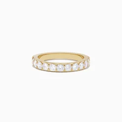 BH Multi D'Oro 14K Yellow Gold Prong Set Diamond Band, 1.00 TCW | Rings