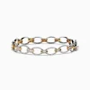 Effy Jewelry Duo 14K White and Yellow Gold Diamond Chain Link Tennis Bracelet, 2.01 TCW | Bracelets