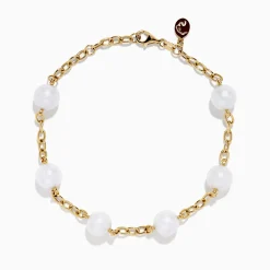 Effy Jewelry 14K Fresh Water Pearl Station Bracelet | Bracelets