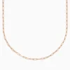 Effy Jewelry 14K Rose Gold 18" 2.5mm Paperclip Necklace | Necklaces & Pendants