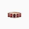 BH Multi 14K Rose Gold Rhodolite Garnet and Diamond Ring, 2.34 TCW | Rings
