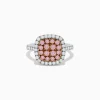 Effy Jewelry 14K Two Tone Gold White and Pink Diamond Ring | Rings