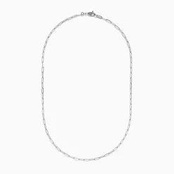Effy Jewelry 14K White Gold 20" 2.5mm Paperclip Necklace | Necklaces & Pendants