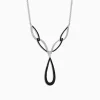Effy Jewelry 14K White Gold Black and White Diamond Necklace, 1.46 TCW | Necklaces & Pendants