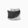 Effy Jewelry 14K White Gold Black and White Diamond Ring | Rings