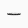 Effy Jewelry 14K White Gold Black Diamond Stack Ring, 0.65 TCW | Rings