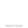 Louis Creations 14K White Gold Channel Set Diamond Eternity Band, 0.50 TCW | Rings