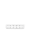 Louis Creations 14K White Gold Channel Set Diamond Eternity Band, 3.00 TCW | Rings