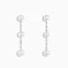 BH Multi 14K White Gold Cultured Fresh Water Pearl Drop Earrings | Earrings