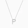 Effy Jewelry 14K White Gold Diamond Initial "P" Pendant | Necklaces & Pendants