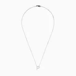 Effy Jewelry 14K White Gold Diamond Initial "P" Pendant | Necklaces & Pendants