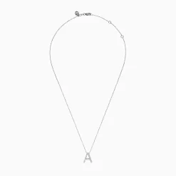 Effy Jewelry 14K White Gold Diamond Initial "A" Pendant | Necklaces & Pendants