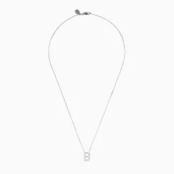 Effy Jewelry 14K White Gold Diamond Initial "B" Pendant | Necklaces & Pendants