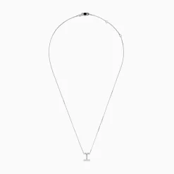 Effy Jewelry 14K White Gold Diamond Initial "I" Pendant | Necklaces & Pendants