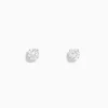 Effy Jewelry 14K White Gold Diamond Solitaire Stud Earrings 1.00 TCW | Earrings