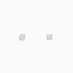 Effy Jewelry 14K White Gold Diamond Solitaire Stud Earrings, 0.25 TCW | Earrings