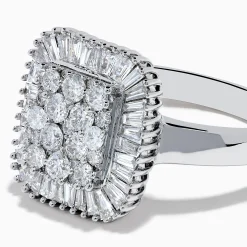Effy Jewelry 14K White Gold Diamond Statement Ring | Rings