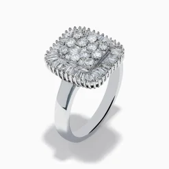 Effy Jewelry 14K White Gold Diamond Statement Ring | Rings