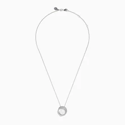Effy Jewelry 14K White Gold Fresh Water Pearl and Diamond Pendant | Necklaces & Pendants