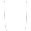 Effy Jewelry 14K White Gold 2mm 20" Cable Chain | Accessories