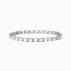 Effy Jewelry 14K White Gold White Sapphire Tennis Bracelet | Bracelets