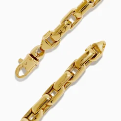 Richline Group 14K Yellow Gold 9" Chain Link Bracelet | Mens
