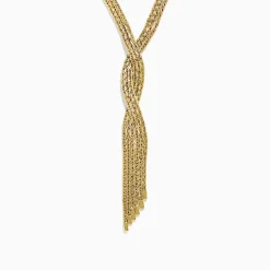 Richline Group 14K Yellow Gold 17" Fringe Necklace | Necklaces & Pendants