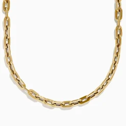 Effy Jewelry 14K Yellow Gold 18" Hollow Oval Link Chain | Necklaces & Pendants