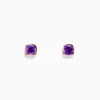 BH Multi 14K Yellow Gold Amethyst Stud Earrings | Earrings