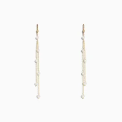 Effy Jewelry 14K Yellow Gold Cultured Fresh Water Pearl Fringe Earrings | Earrings