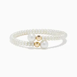 Effy Jewelry 14K Yellow Gold Cultured Fresh Water Pearl Wrap Bracelet | Bracelets