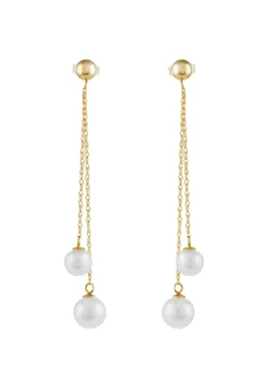 Effy Jewelry 14K Yellow Gold Cultured Fresh Water Pearl Earrings | Earrings