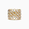 BH Multi 14K Yellow Gold Diamond Ring, 0.39 TCW | Rings