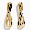 Effy Jewelry 14K Yellow Gold Double Bar Hoops | Earrings