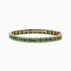 Effy Jewelry 14K Yellow Gold Emerald and Diamond Bracelet | Bracelets