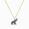Effy Jewelry 14K Yellow Gold Enamel Elephant Necklace | Necklaces & Pendants