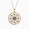 Effy Jewelry 14K Yellow Gold Espresso and White Diamond Pendant, 1.43 TCW | Necklaces & Pendants