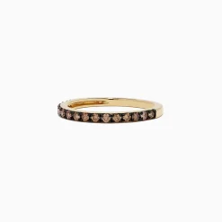 Effy Jewelry 14K Yellow Gold Espresso Diamond Band, 0.34 TCW | Rings