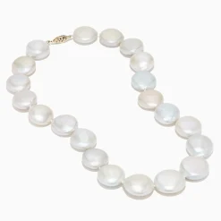 Effy Jewelry 14K Yellow Gold Freshwater Coin Shape Pearl Necklace | Necklaces & Pendants