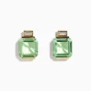 Effy Jewelry 14K Yellow Gold Green Amethyst and White Topaz Earrings | Earrings