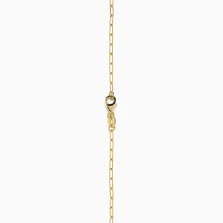 Effy Jewelry 14K Yellow Gold Opal Bezel Paperclip Chain Pendant | Necklaces & Pendants
