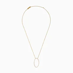 Effy Jewelry 14K Yellow Gold Oval Pendant | Necklaces & Pendants