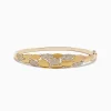 Effy Jewelry 14K Yellow Gold Pave Diamond Bangle | Bracelets