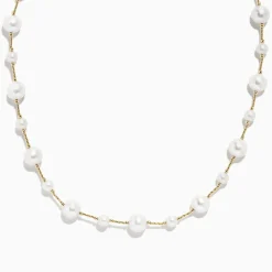 BH Multi 14K Yellow Gold Pearl Necklace | Necklaces & Pendants