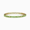 Effy Jewelry 14K Yellow Gold Peridot Tennis Bracelet 13.50 TCW | Bracelets
