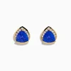 Effy Jewelry 14K Yellow Gold Tanzanite and Diamond Earrings | Earrings