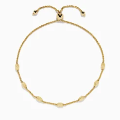 Effy Jewelry 14K Yellow Gold Wheat Bolo Chain Bracelet | Bracelets